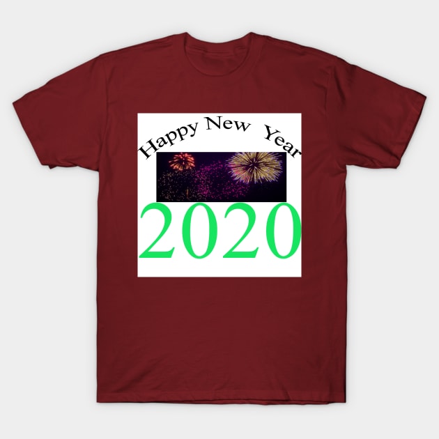 new year 20 T-Shirt by paulashish